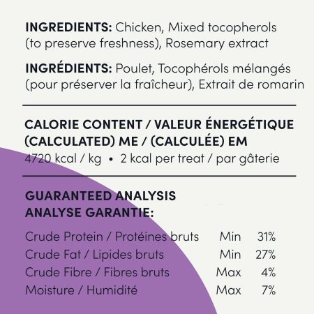 Chicken Bites Freeze Dried Dog Treats