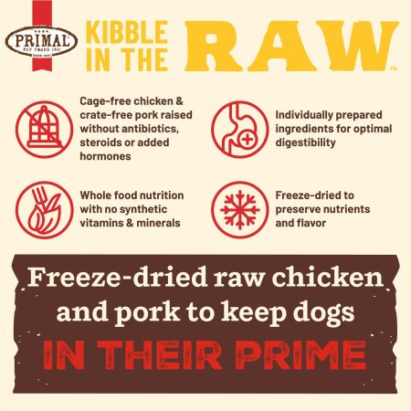 Kibble in the Raw Recipe Puppy Dog Food