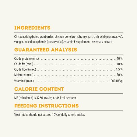 Chewy Strips Immune System Support Chicken Recipe Dog Treats