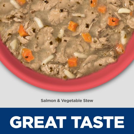 Sensitive Stomach & Skin Salmon & Vegetable Stew Kitten Cat Food