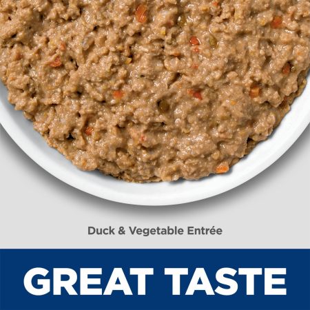 Sensitive Stomach & Skin Duck & Vegetable Entree Adult Cat Food