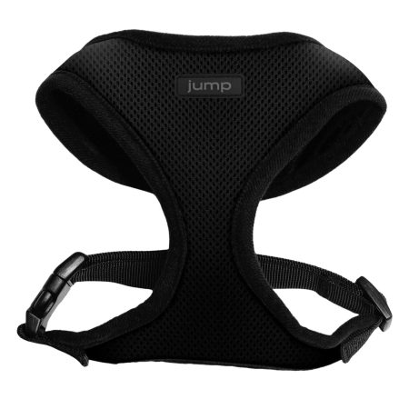 Air Mesh Black Dog Harness