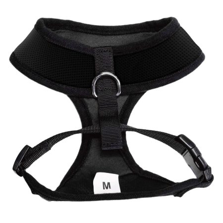 Air Mesh Black Dog Harness