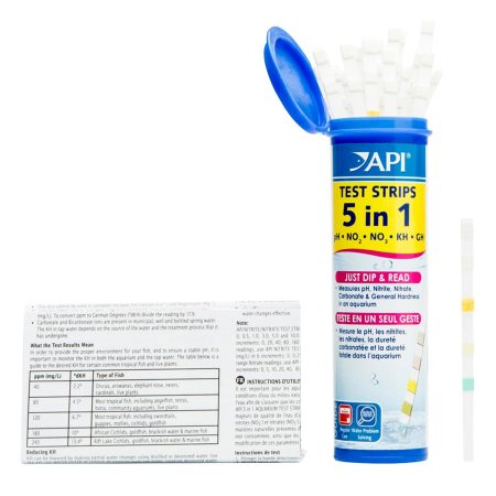 5 in 1 Aquarium Test Strips