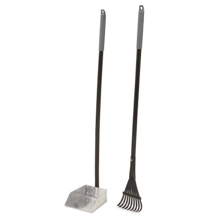 Clean Response Aluminum Rake & Pan