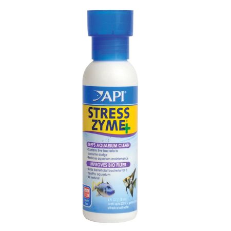 Stress Zyme Freshwater and Saltwater Aquarium Cleaning Solution