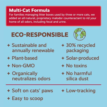 Multi-Cat Quick Clumping Natural Cat Litter