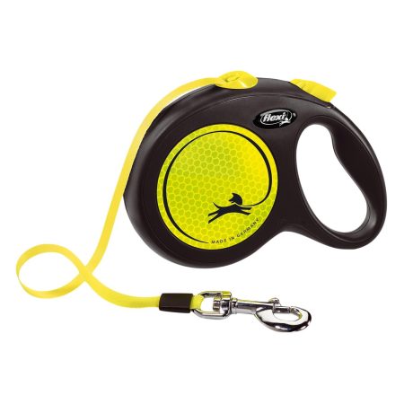 Neon Tape Leash 16ft Yellow