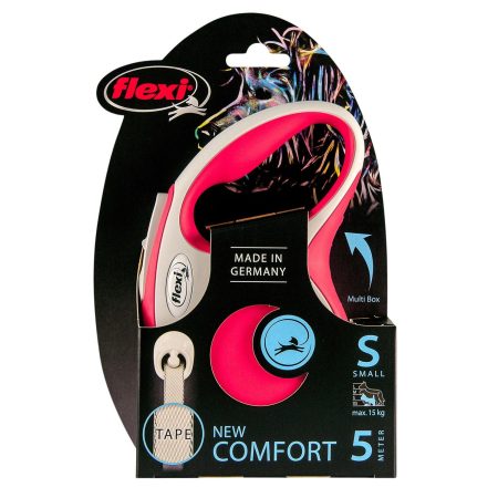 Comfort Tape Leash 16ft Red