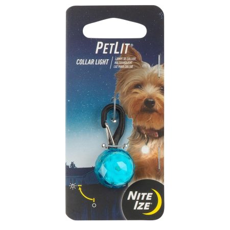 PetLit Collar Light Jewel Assorted Colours