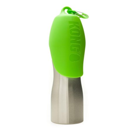 H2O Dog Water Bottle and Travel Bowl Green