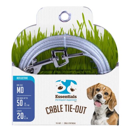 Medium Dog Reflective Cable Tie-Out