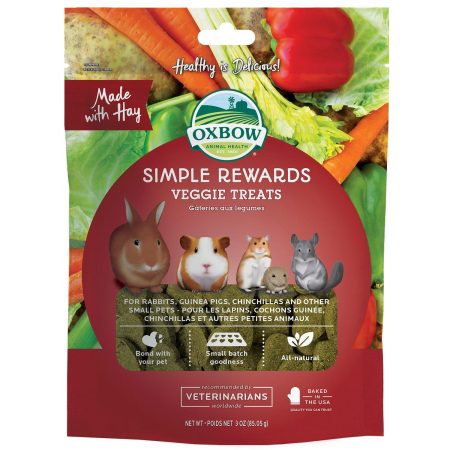 Simple Rewards Veggie Treats for Small Animals