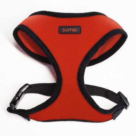 Air Mesh Orange Dog Harness