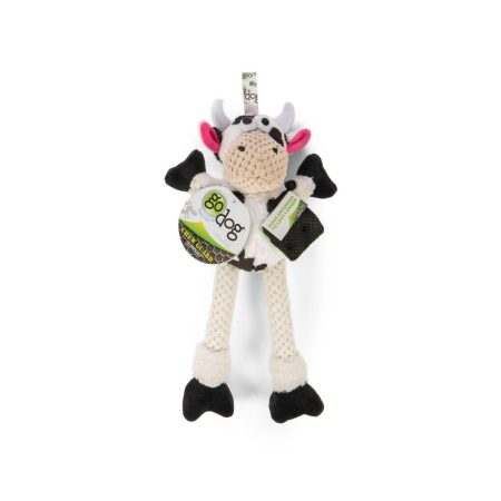 Checkers Skinny Cow Dog Toy