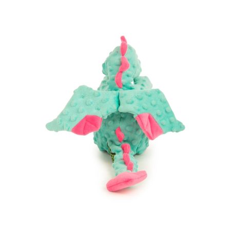 Teal Dragons Dog Toy