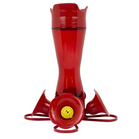 Pinch-Waist Plastic Hummingbird Feeder