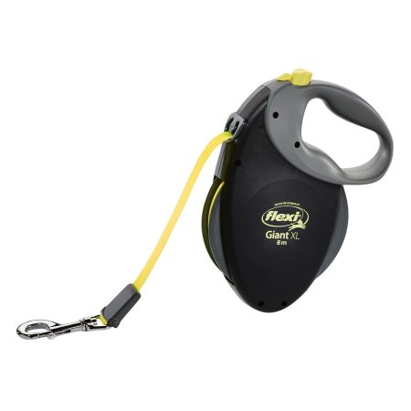 Giant XL Retractable Dog Leash 26ft Black