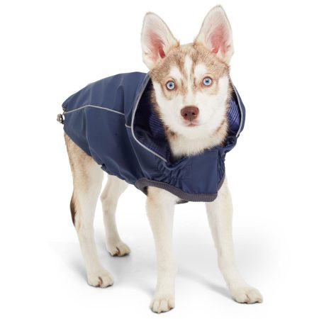 Reversible Raincoat Navy