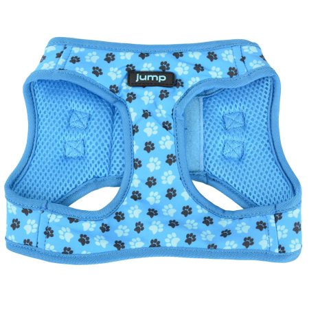 Vest Blue Paw Print Dog Harness