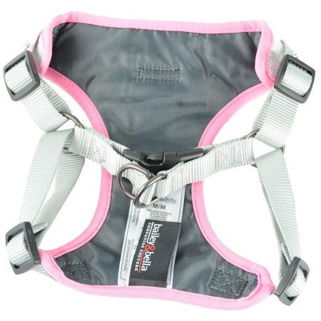 Plaid Pink Dog Harness