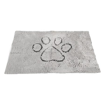 Dirty Dog Doormat Silver Grey