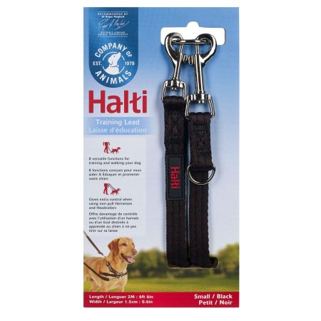 Halti Training Lead 5/8in Black