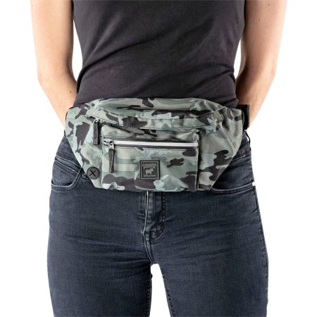 The Everything Fanny Pack Green Camo