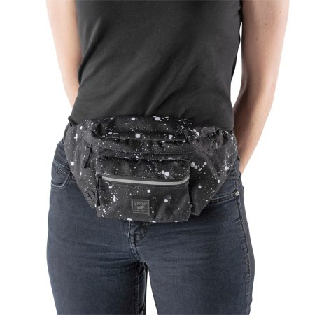 The Everything Fanny Pack Black Splatter