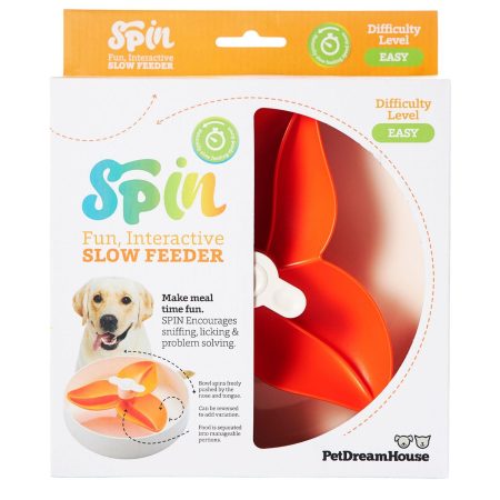 SPIN Interactive Feeder Bougainvillea Orange - Easy Level