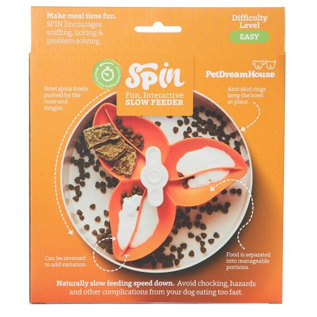 SPIN Interactive Feeder Bougainvillea Orange - Easy Level