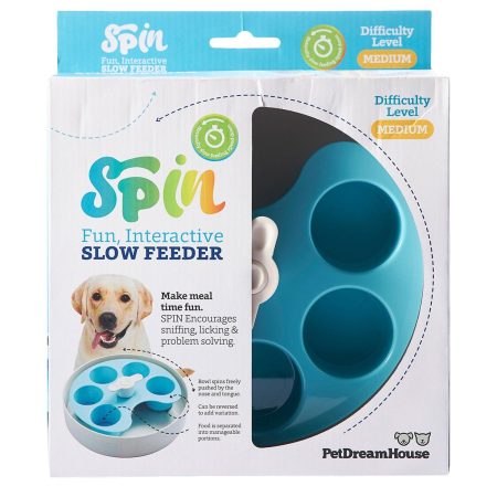 SPIN Interactive Feeder Palette Blue - Medium Level