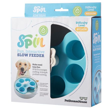 SPIN Interactive Feeder Palette Blue - Medium Level