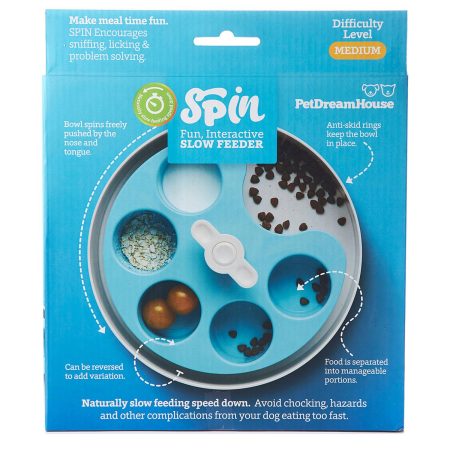 SPIN Interactive Feeder Palette Blue - Medium Level