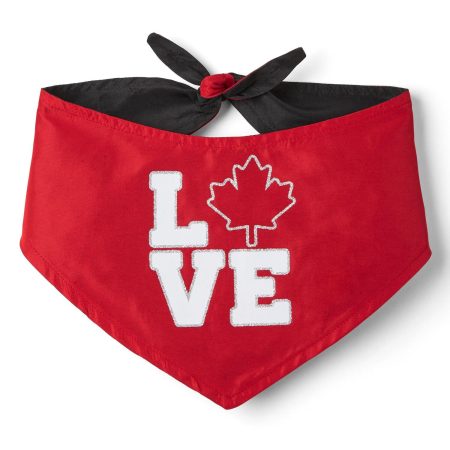 Oh Canada Love Dog Bandana