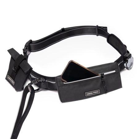 Utility Black Hands-Free Walking Belt