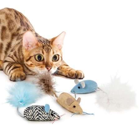 Catnip Caravan Mice Cat Toys