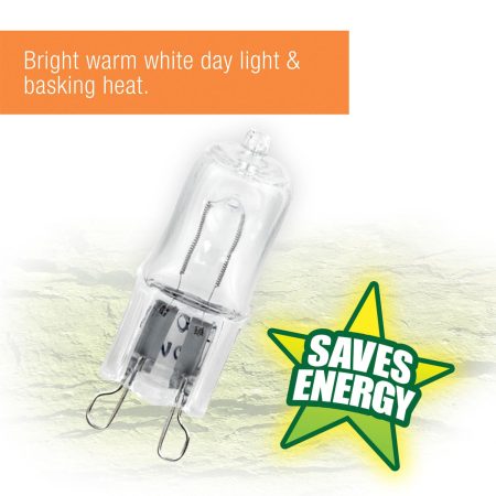 Light & Heat Mini Halogen Day White Bulb 25W