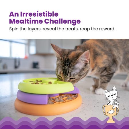 Kitty Lickin' Layers Cat Treat Puzzle