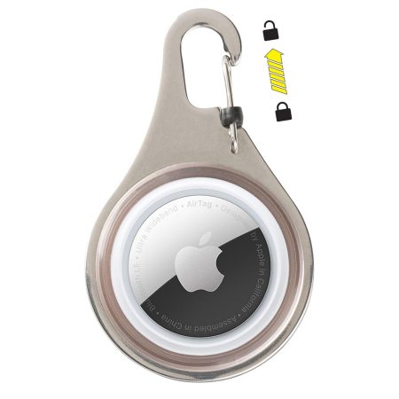 WearAbout Grey Clippable Tracker Holder