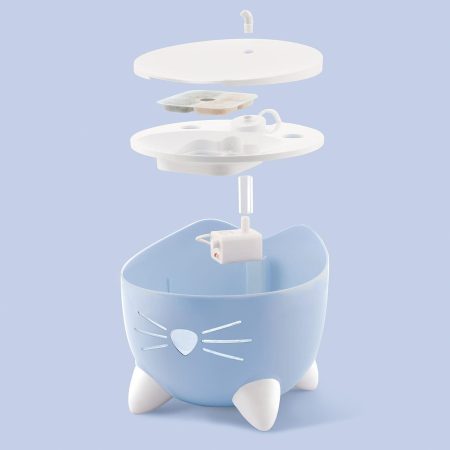 PIXI Cat Fountain Light Blue