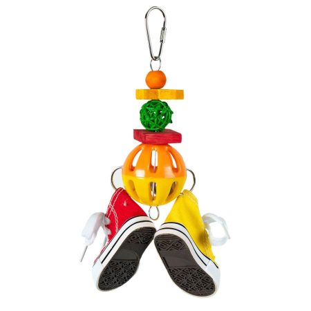 Sneakers & Balls Bird Toy