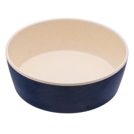 Midnight Blue Printed Feeding & Water Bowl