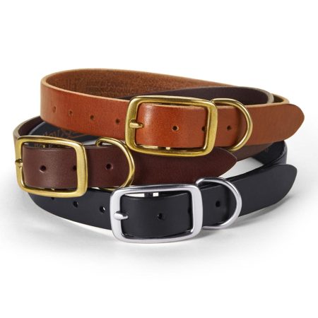 Leather Dark Brown Dog Collar