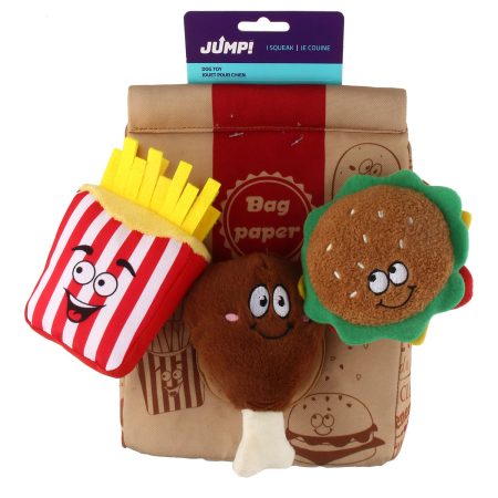 Fast Food Burrow Dog Toy