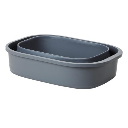 Collapsible Charcoal Grey Food Container