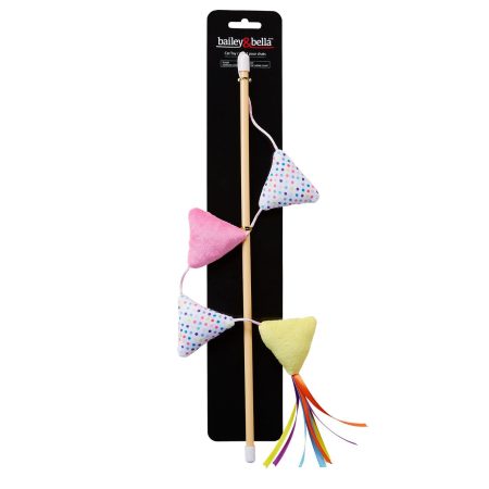 Birthday Flag Teaser Cat Toy