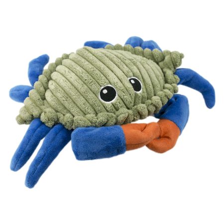 Plush Crab Animated Claw Dog Toy