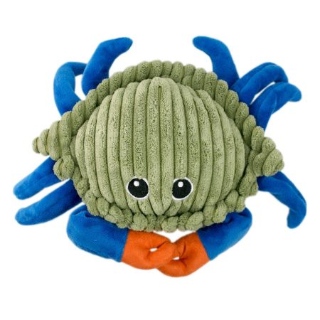 Plush Crab Animated Claw Dog Toy