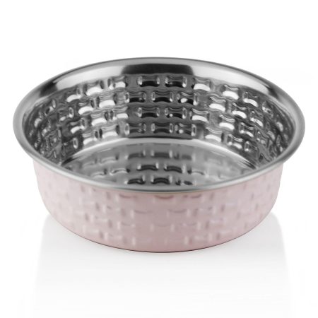 Rose Pink Stainless Steel Bowl